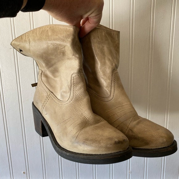 Steve Madden distressed ankle boot